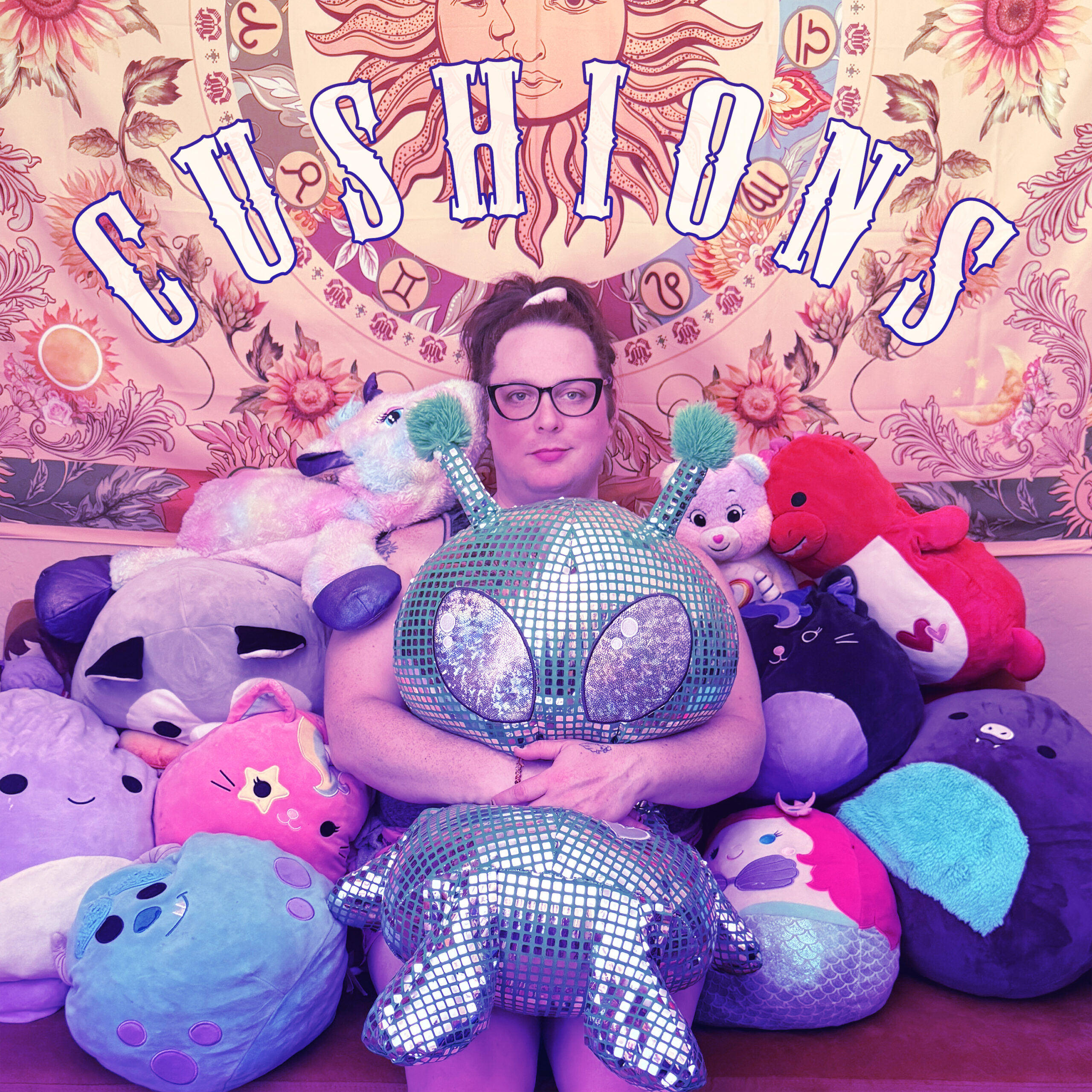 cover art for the single "Cushions" by Bryn Ryder